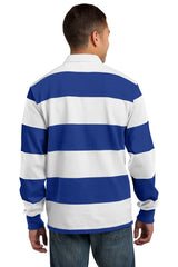 Sport-Tek Classic Long Sleeve Rugby Polo ST301