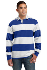 Sport-Tek Classic Long Sleeve Rugby Polo ST301