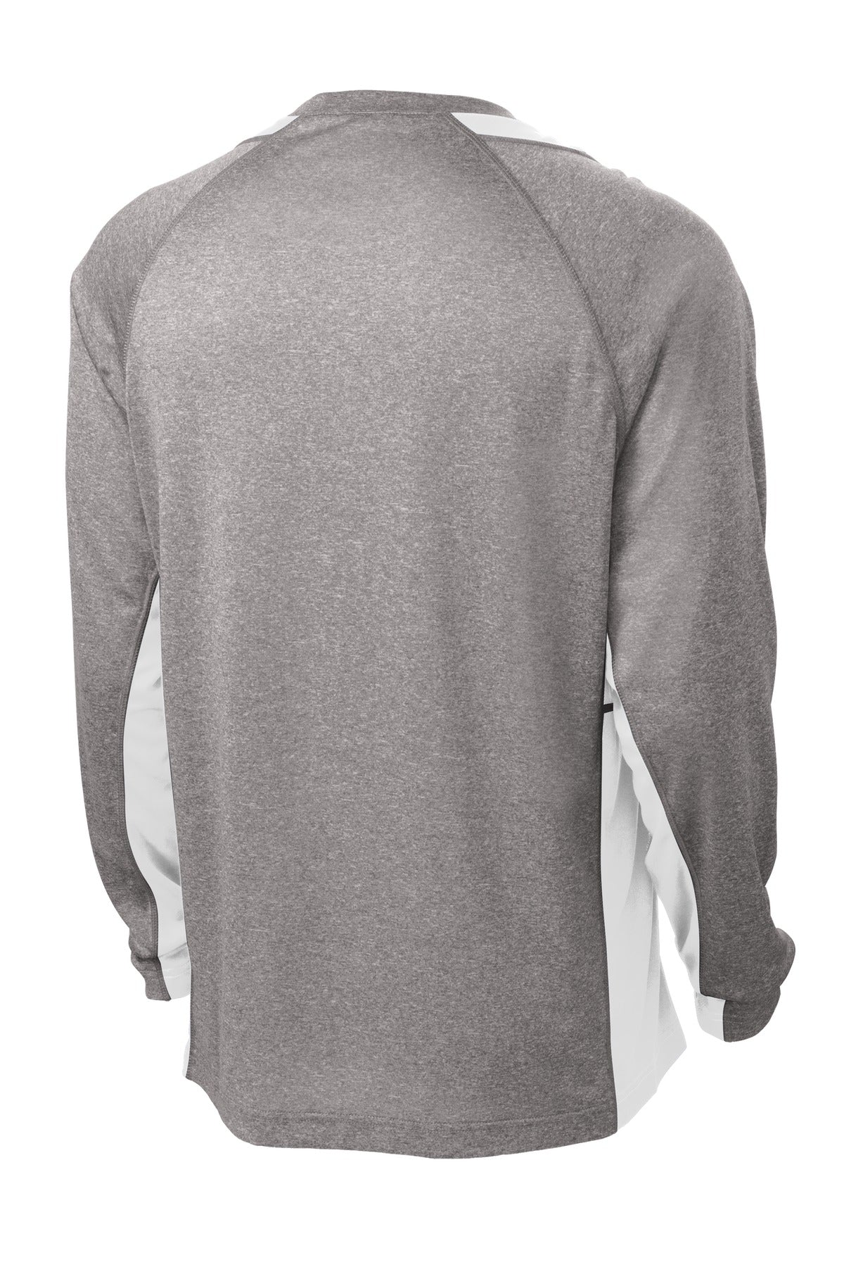 Sport-Tek Long Sleeve Heather Colorblock Contender Tee ST361LS