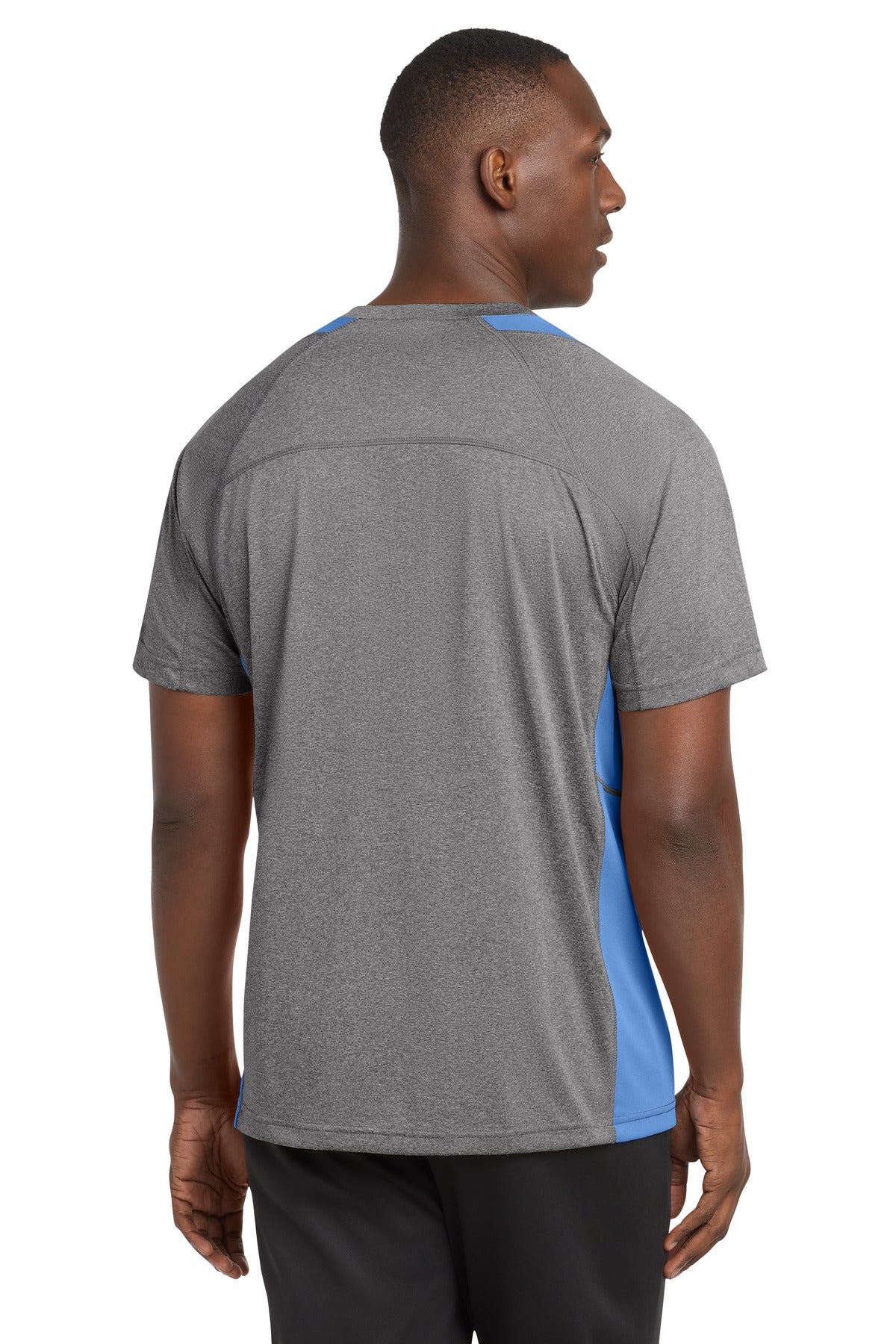 Sport-Tek Heather Colorblock Contender Tee ST361