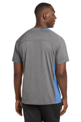 Sport-Tek Heather Colorblock Contender Tee ST361