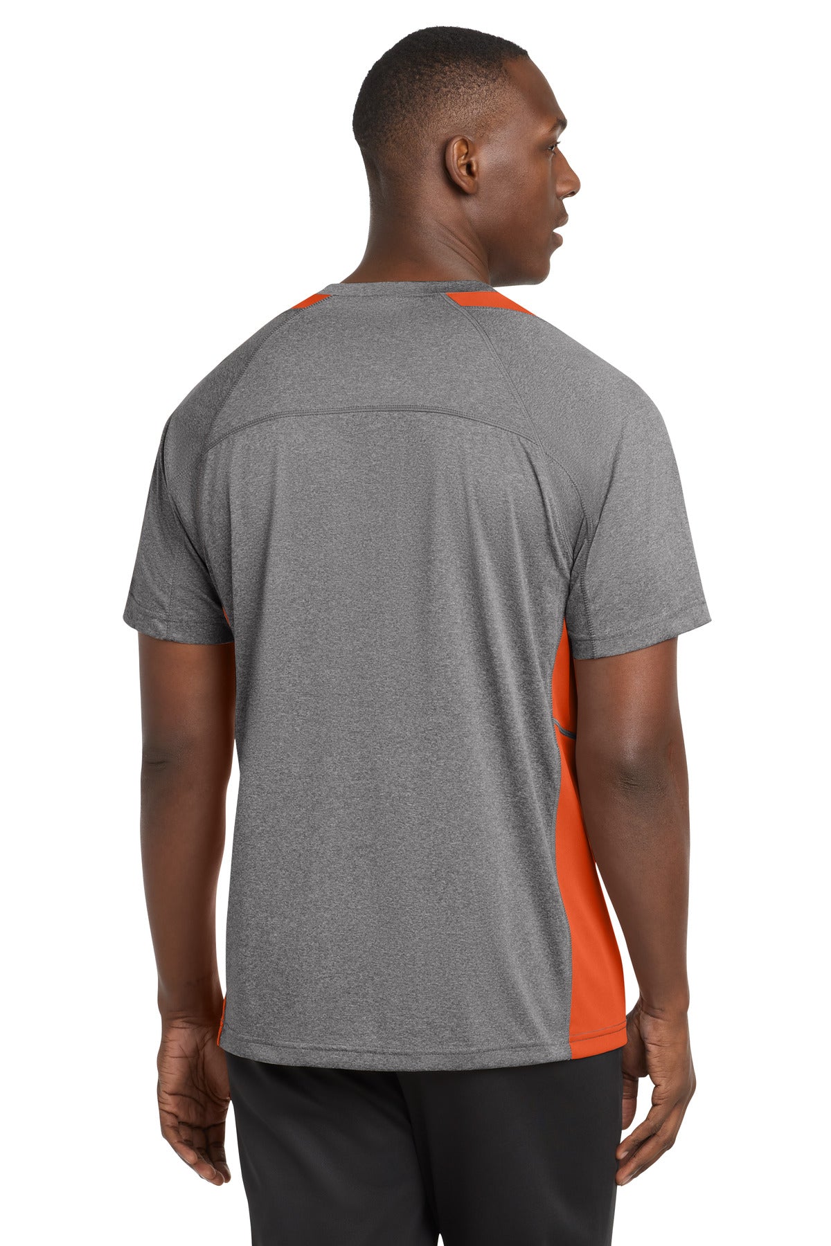 Sport-Tek Heather Colorblock Contender Tee ST361