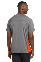 Sport-Tek Heather Colorblock Contender Tee ST361