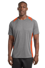 Sport-Tek Heather Colorblock Contender Tee ST361