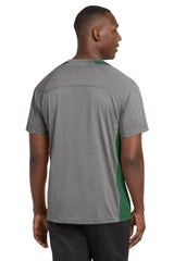 Sport-Tek Heather Colorblock Contender Tee ST361