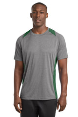 Sport-Tek Heather Colorblock Contender Tee ST361