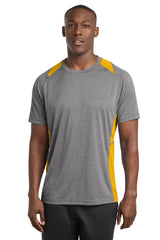 Sport-Tek Heather Colorblock Contender Tee ST361