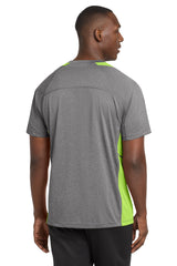 Sport-Tek Heather Colorblock Contender Tee ST361
