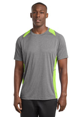 Sport-Tek Heather Colorblock Contender Tee ST361