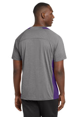 Sport-Tek Heather Colorblock Contender Tee ST361