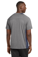 Sport-Tek Heather Colorblock Contender Tee ST361