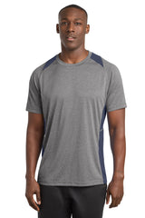 Sport-Tek Heather Colorblock Contender Tee ST361