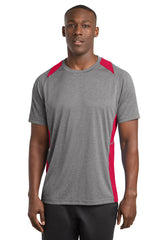 Sport-Tek Heather Colorblock Contender Tee ST361