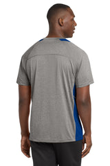 Sport-Tek Heather Colorblock Contender Tee ST361
