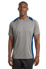 Sport-Tek Heather Colorblock Contender Tee ST361