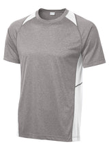 Sport-Tek Heather Colorblock Contender Tee ST361