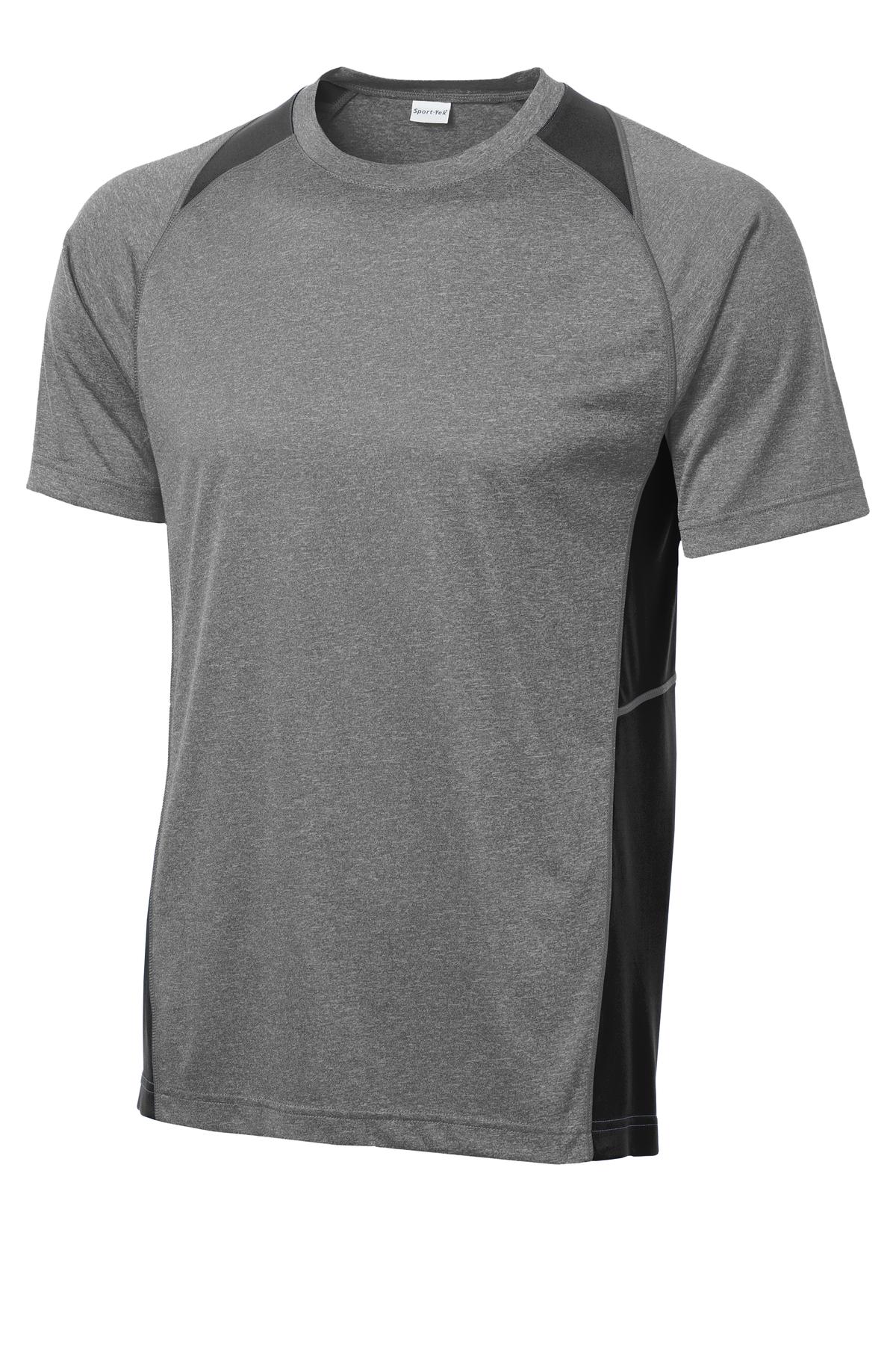 Sport-Tek Heather Colorblock Contender Tee ST361