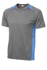 Sport-Tek Heather Colorblock Contender Tee ST361