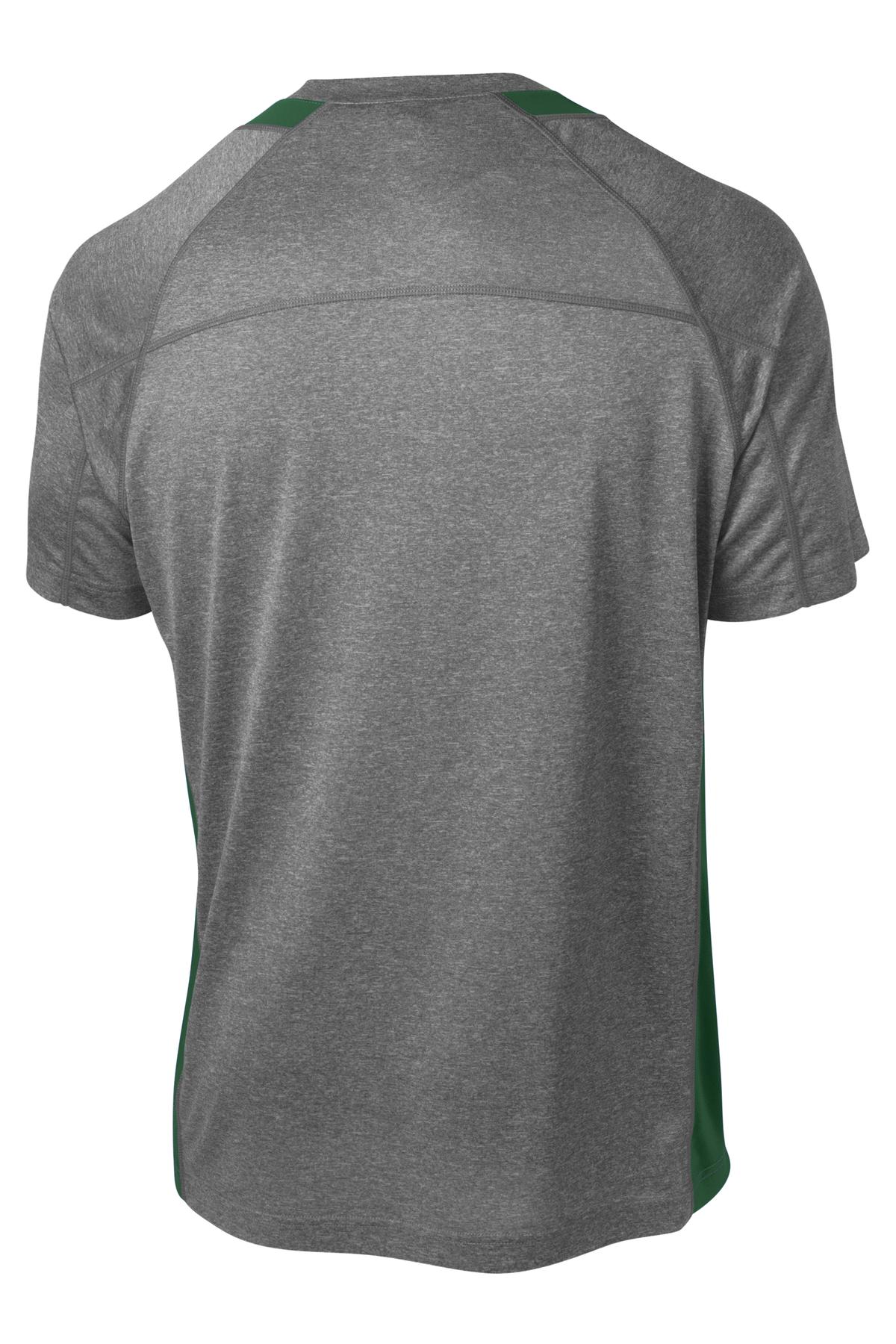 Sport-Tek Heather Colorblock Contender Tee ST361
