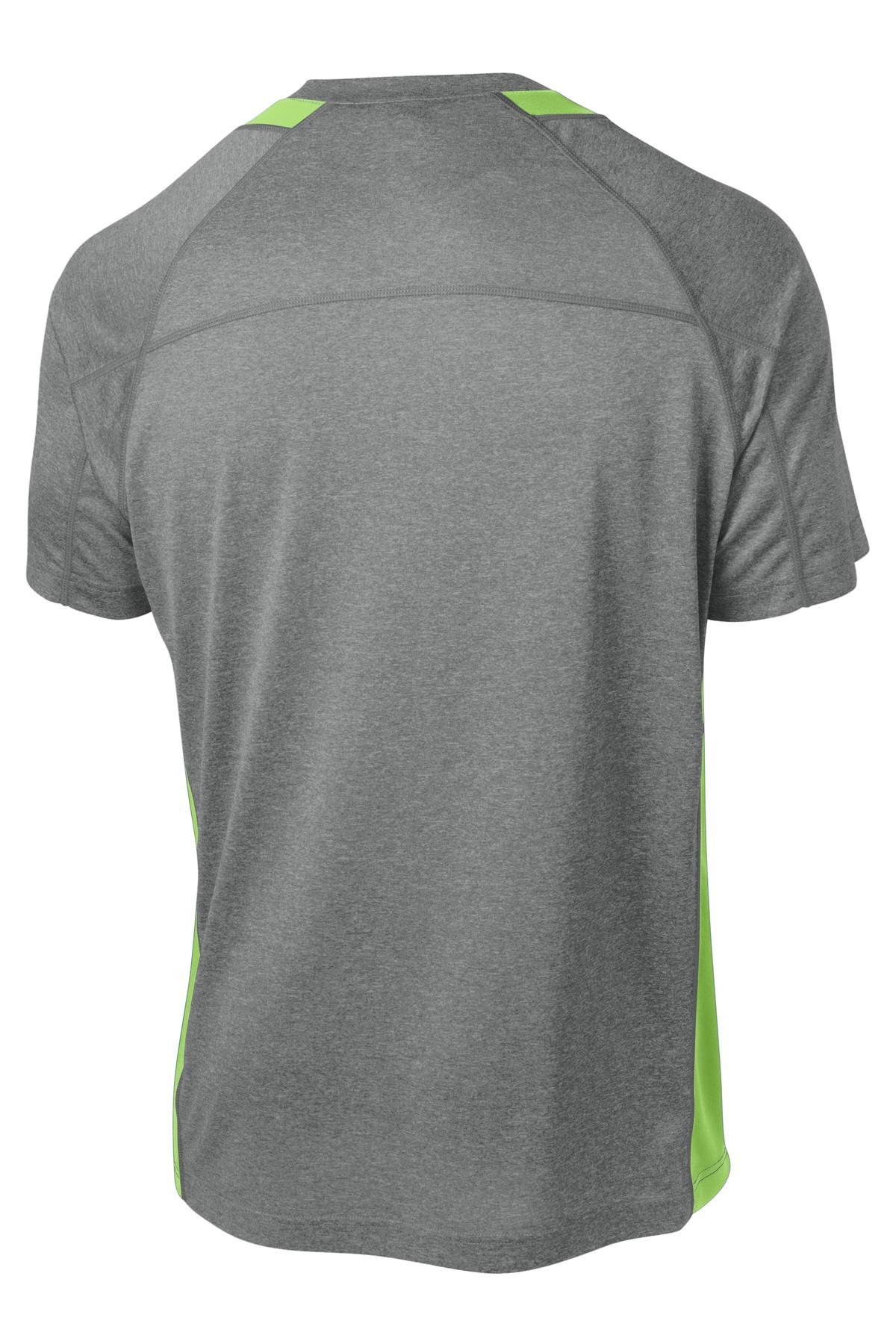 Sport-Tek Heather Colorblock Contender Tee ST361