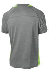 Sport-Tek Heather Colorblock Contender Tee ST361