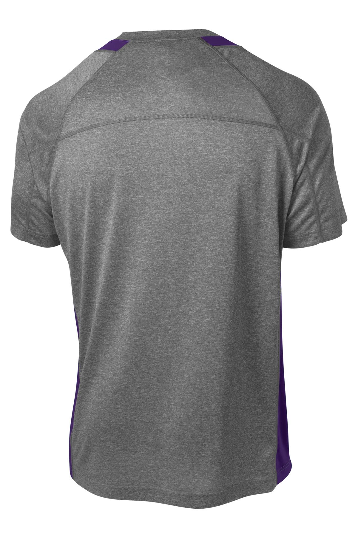 Sport-Tek Heather Colorblock Contender Tee ST361