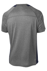 Sport-Tek Heather Colorblock Contender Tee ST361