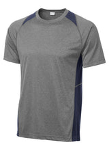 Sport-Tek Heather Colorblock Contender Tee ST361
