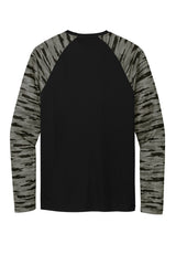 Sport-Tek Drift Camo Colorblock Long Sleeve Tee ST376LS
