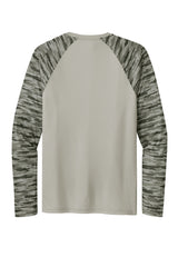 Sport-Tek Drift Camo Colorblock Long Sleeve Tee ST376LS