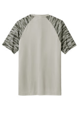 Sport-Tek Drift Camo Colorblock Tee ST376
