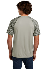 Sport-Tek Drift Camo Colorblock Tee ST376