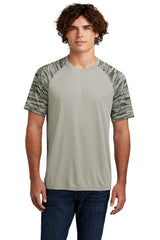 Sport-Tek Drift Camo Colorblock Tee ST376