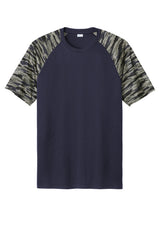 Sport-Tek Drift Camo Colorblock Tee ST376