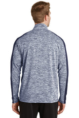 Sport-Tek PosiCharge Electric Heather Colorblock 1/4-Zip Pullover ST397
