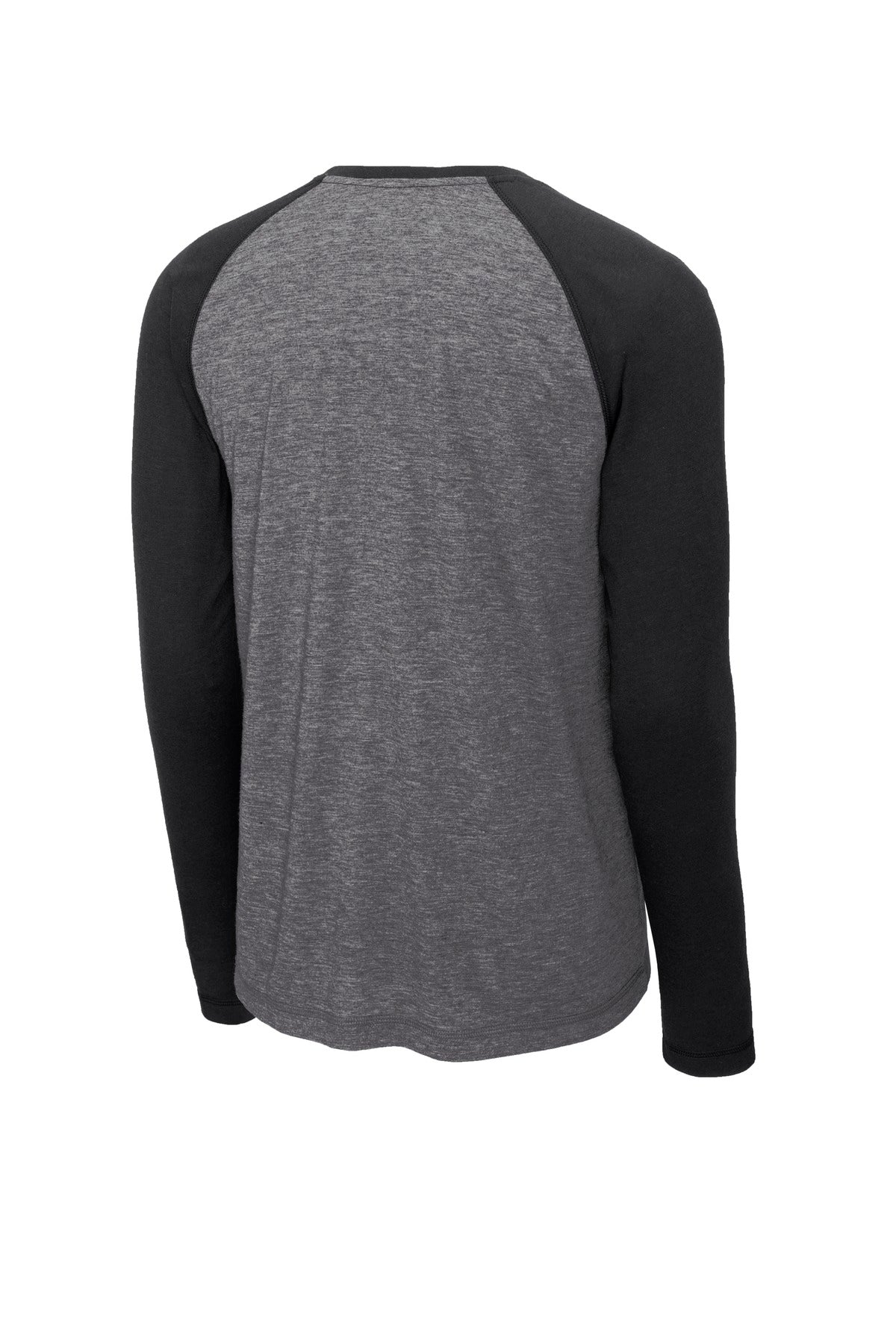 Sport-Tek  PosiCharge  Long Sleeve Tri-Blend Wicking Raglan Tee ST400LS