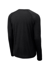 Sport-Tek  PosiCharge  Long Sleeve Tri-Blend Wicking Raglan Tee ST400LS