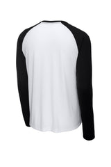Sport-Tek  PosiCharge  Long Sleeve Tri-Blend Wicking Raglan Tee ST400LS