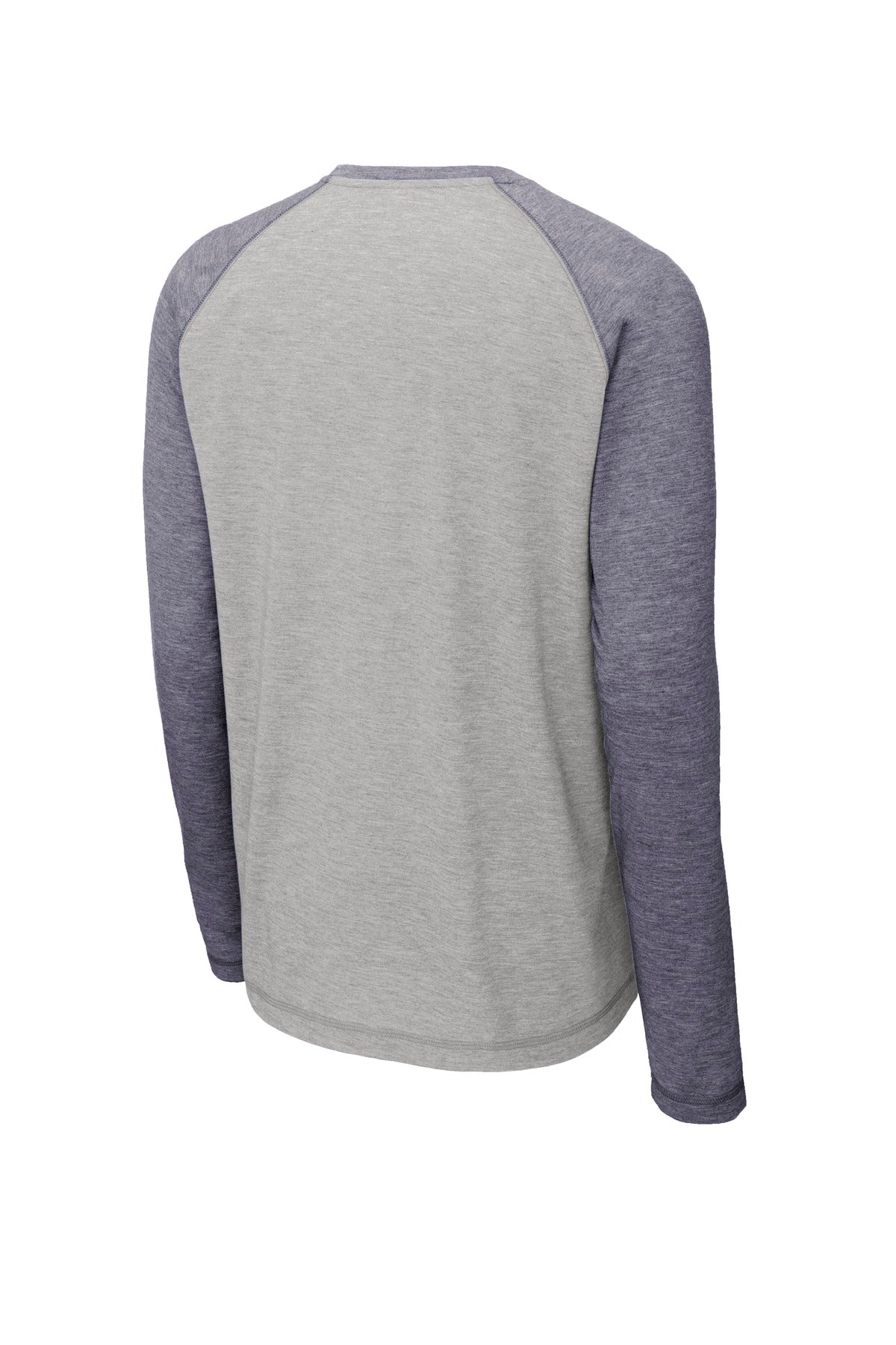 Sport-Tek  PosiCharge  Long Sleeve Tri-Blend Wicking Raglan Tee ST400LS