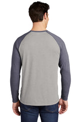 Sport-Tek  PosiCharge  Long Sleeve Tri-Blend Wicking Raglan Tee ST400LS