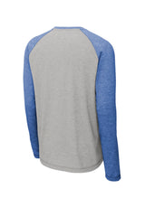 Sport-Tek  PosiCharge  Long Sleeve Tri-Blend Wicking Raglan Tee ST400LS