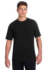 Sport-Tek PosiCharge Tri-Blend Wicking Raglan Tee ST400