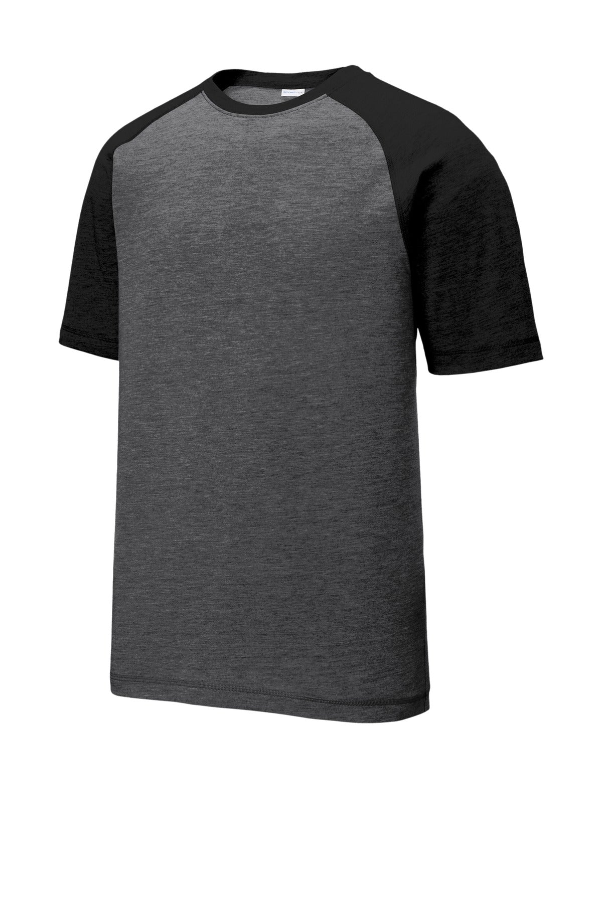 Sport-Tek PosiCharge Tri-Blend Wicking Raglan Tee ST400