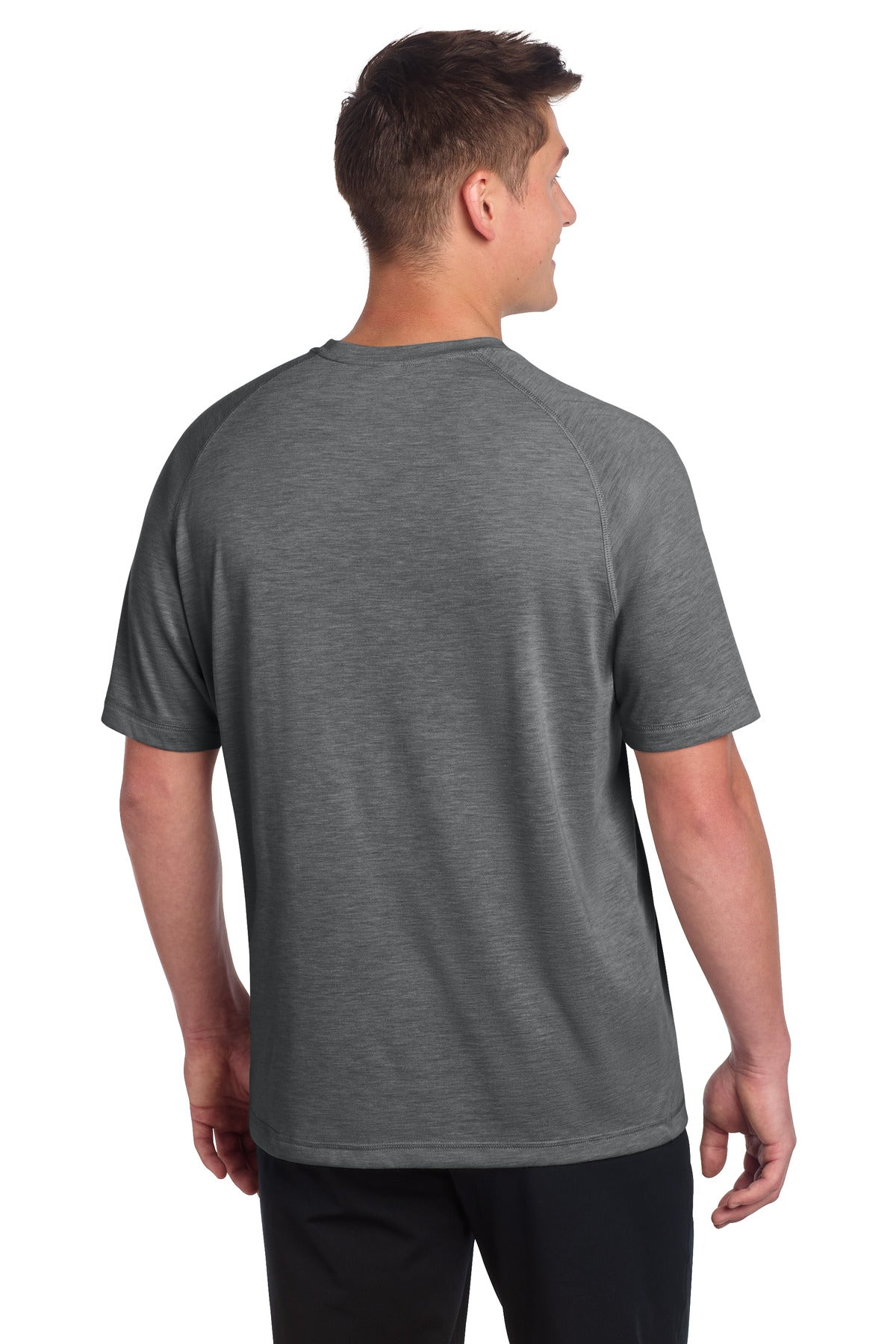 Sport-Tek PosiCharge Tri-Blend Wicking Raglan Tee ST400