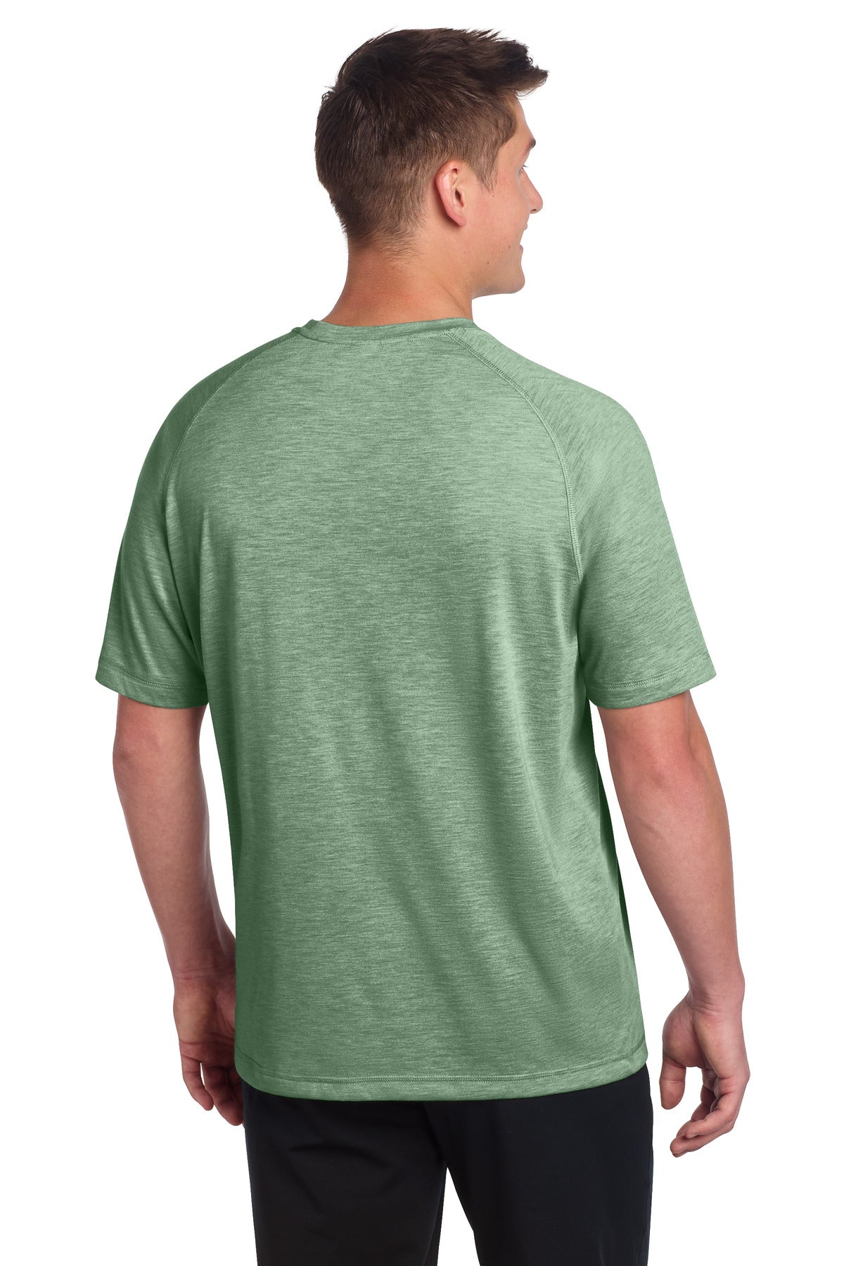 Sport-Tek PosiCharge Tri-Blend Wicking Raglan Tee ST400
