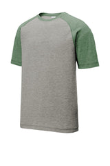 Sport-Tek PosiCharge Tri-Blend Wicking Raglan Tee ST400
