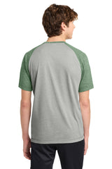 Sport-Tek PosiCharge Tri-Blend Wicking Raglan Tee ST400