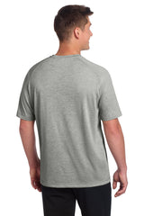Sport-Tek PosiCharge Tri-Blend Wicking Raglan Tee ST400