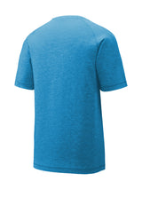 Sport-Tek PosiCharge Tri-Blend Wicking Raglan Tee ST400