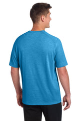 Sport-Tek PosiCharge Tri-Blend Wicking Raglan Tee ST400